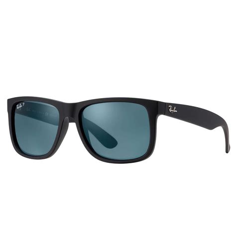 ray ban justin rb4165 55mm rectangle sunglasses